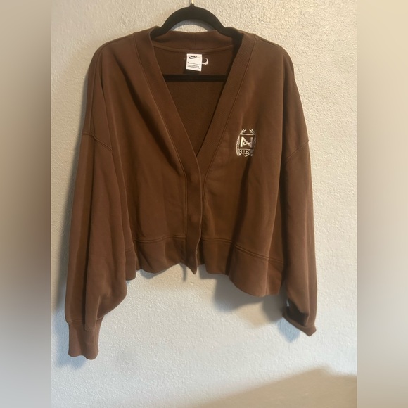 Nike brown cardigan - Picture 5 of 10